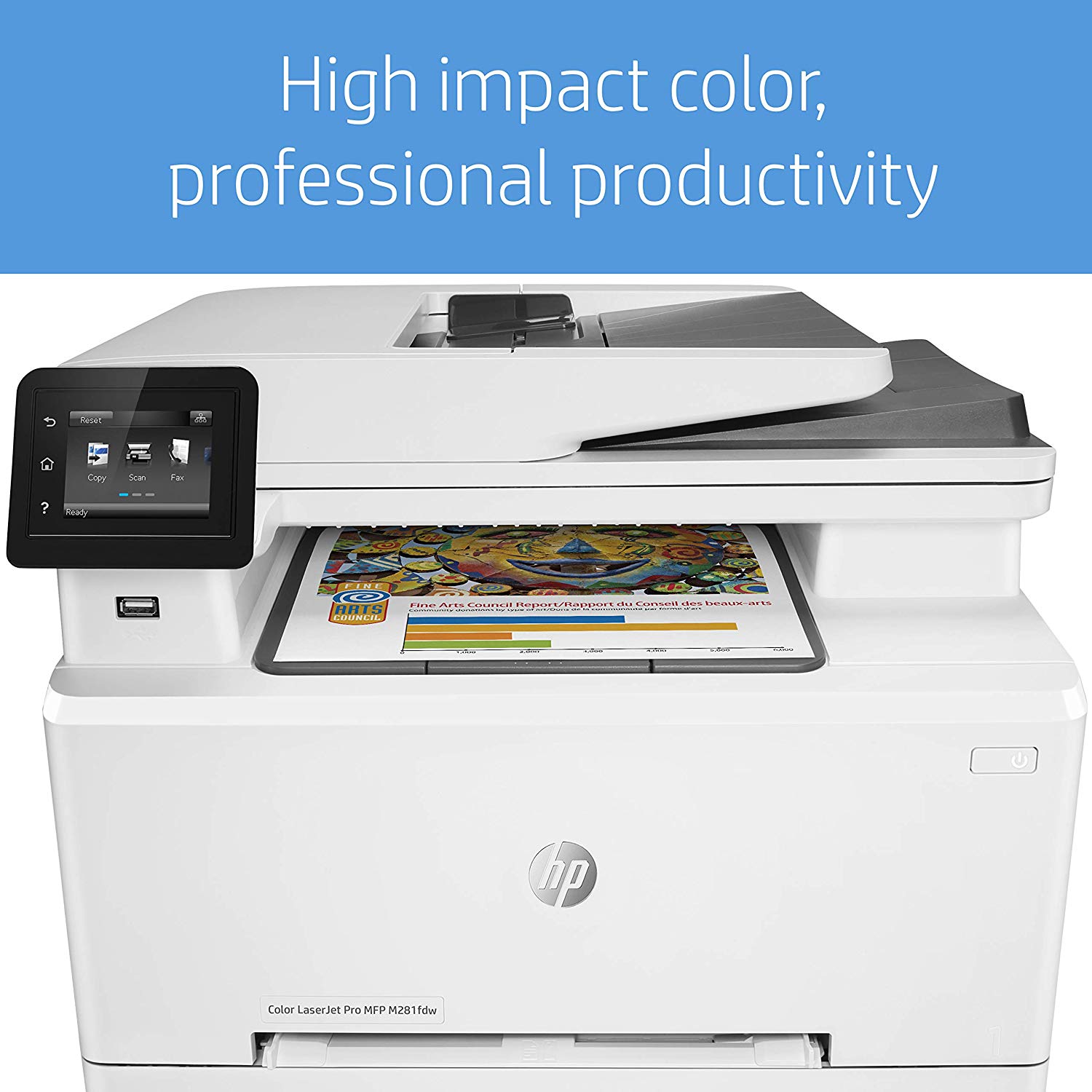 HP COLOUR LASETJET PRO MFP M281FDW WIRELESS MULTIFUNCTION PRINTER