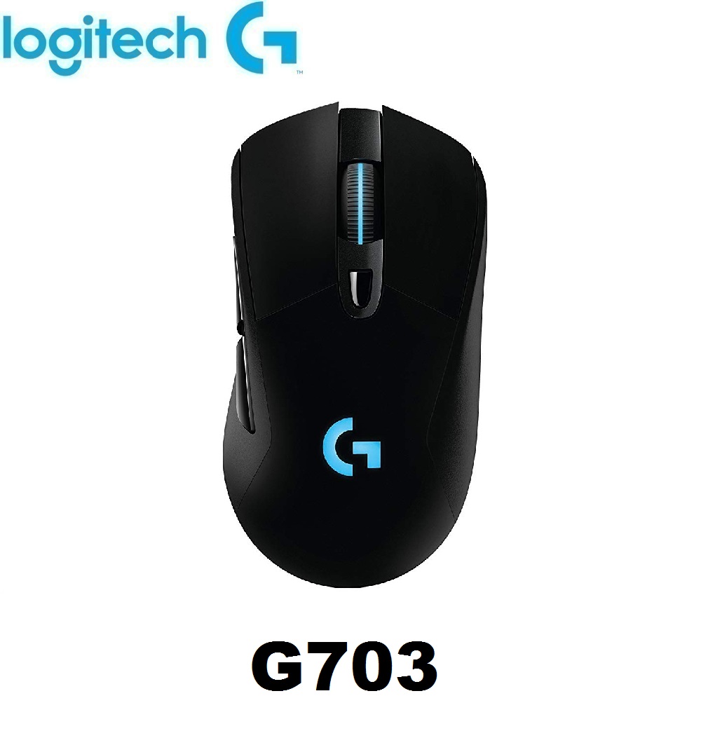 Logitech G703 LIGHTSPEED Wireless Gaming Mouse with HERO 16K Sensor