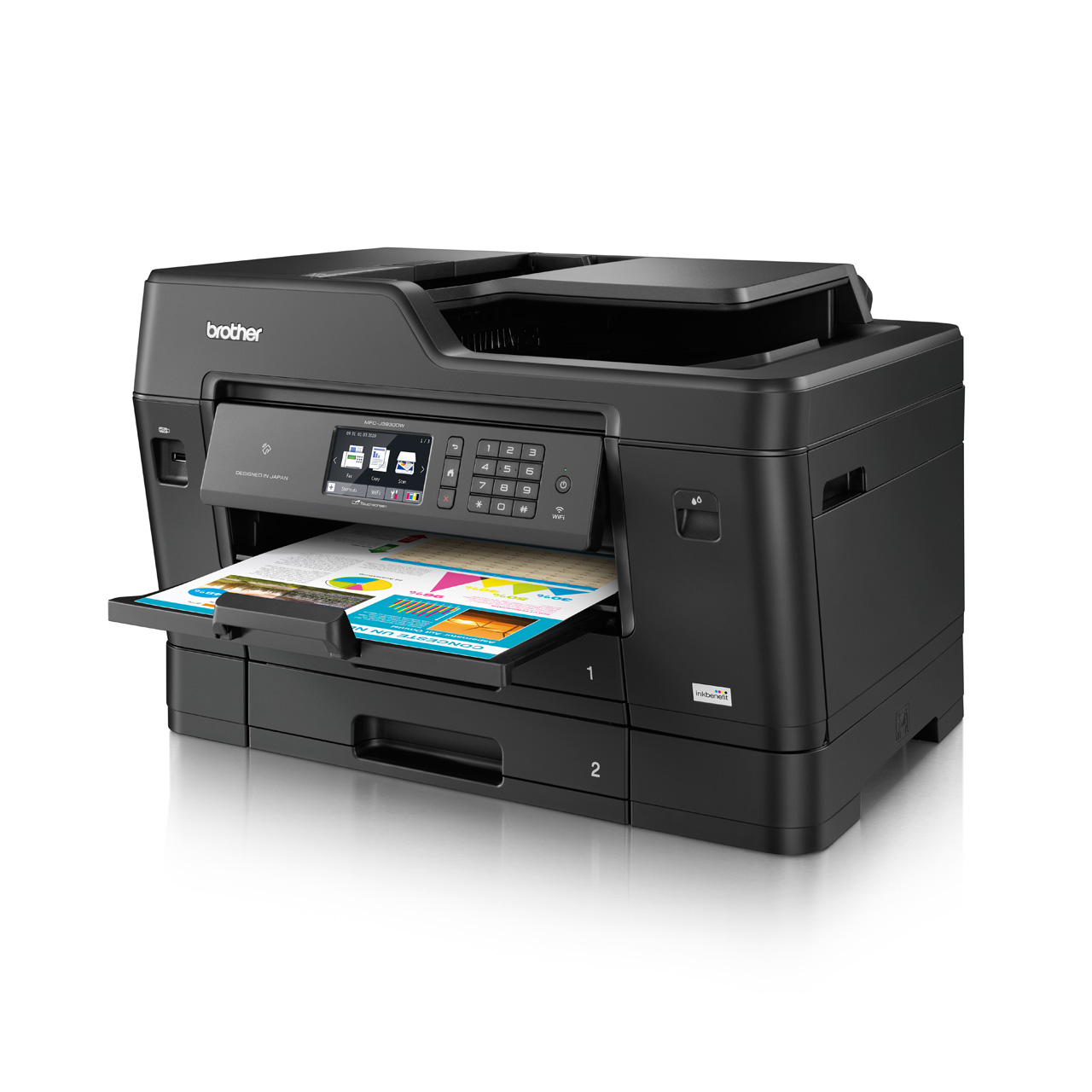 BROTHER MFCJ3930DW MULTIFUNCTION BUSINESS INKJET COLOUR PRINTER