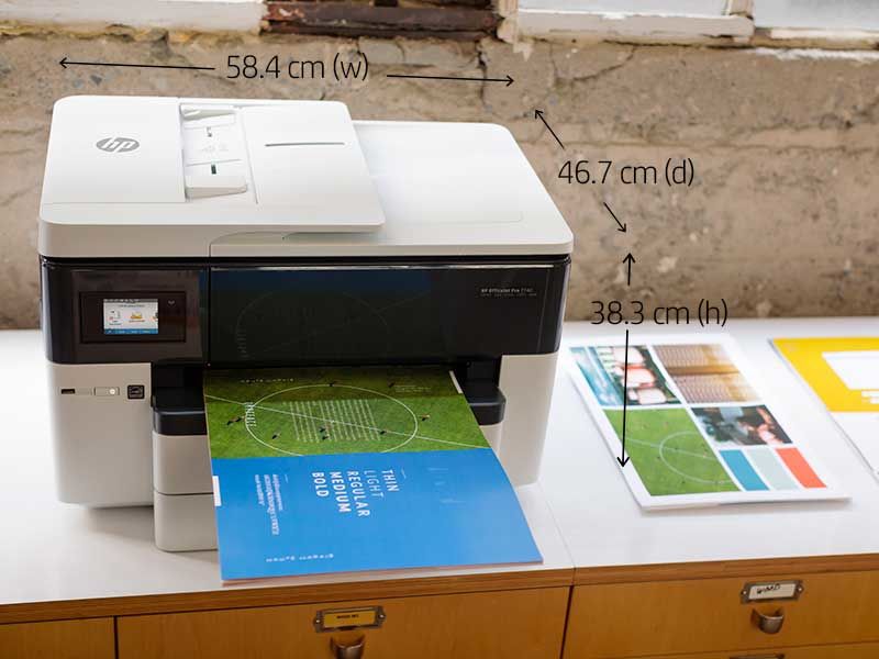 HP OFFICEJET PRO 7740 WIDE FORMAT ALL-IN-ONE PRINTER ( PRINT,SCAN