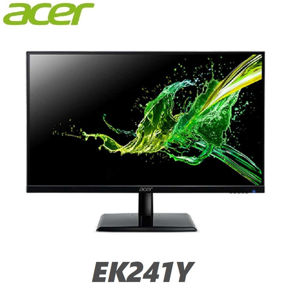 ACER EK241Y 23.8" FHD IPS LED MONITOR (75Hz,HDMI,VGA,3 YEAR WARRANTY)