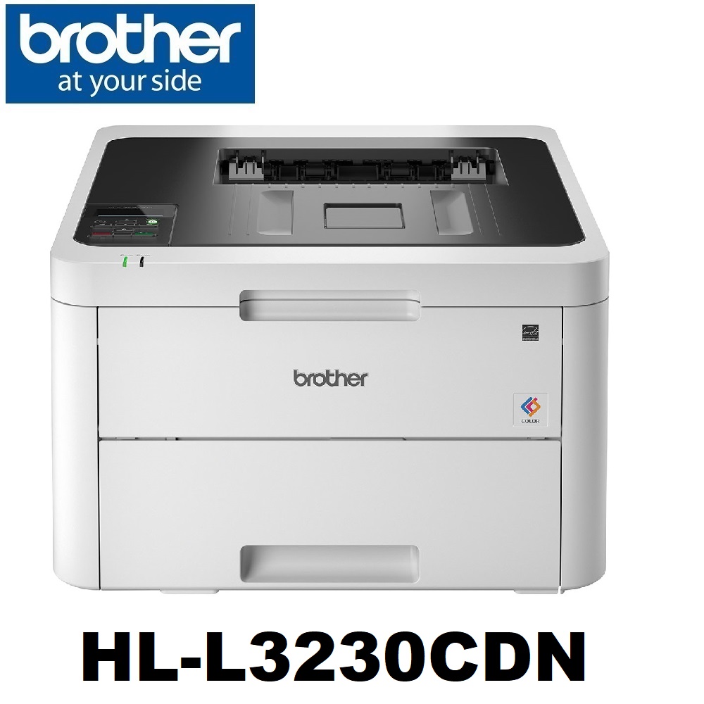 BROTHER HLL3230CDN LASER COLOUR LED PRINTER WITH NETWORK CONNECTIVITY