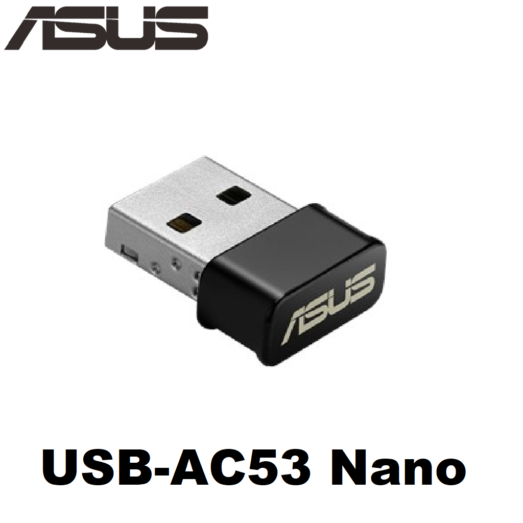 ASUS USBAC53 NANO AC1200 DUALBAND USB WIFI ADAPTER