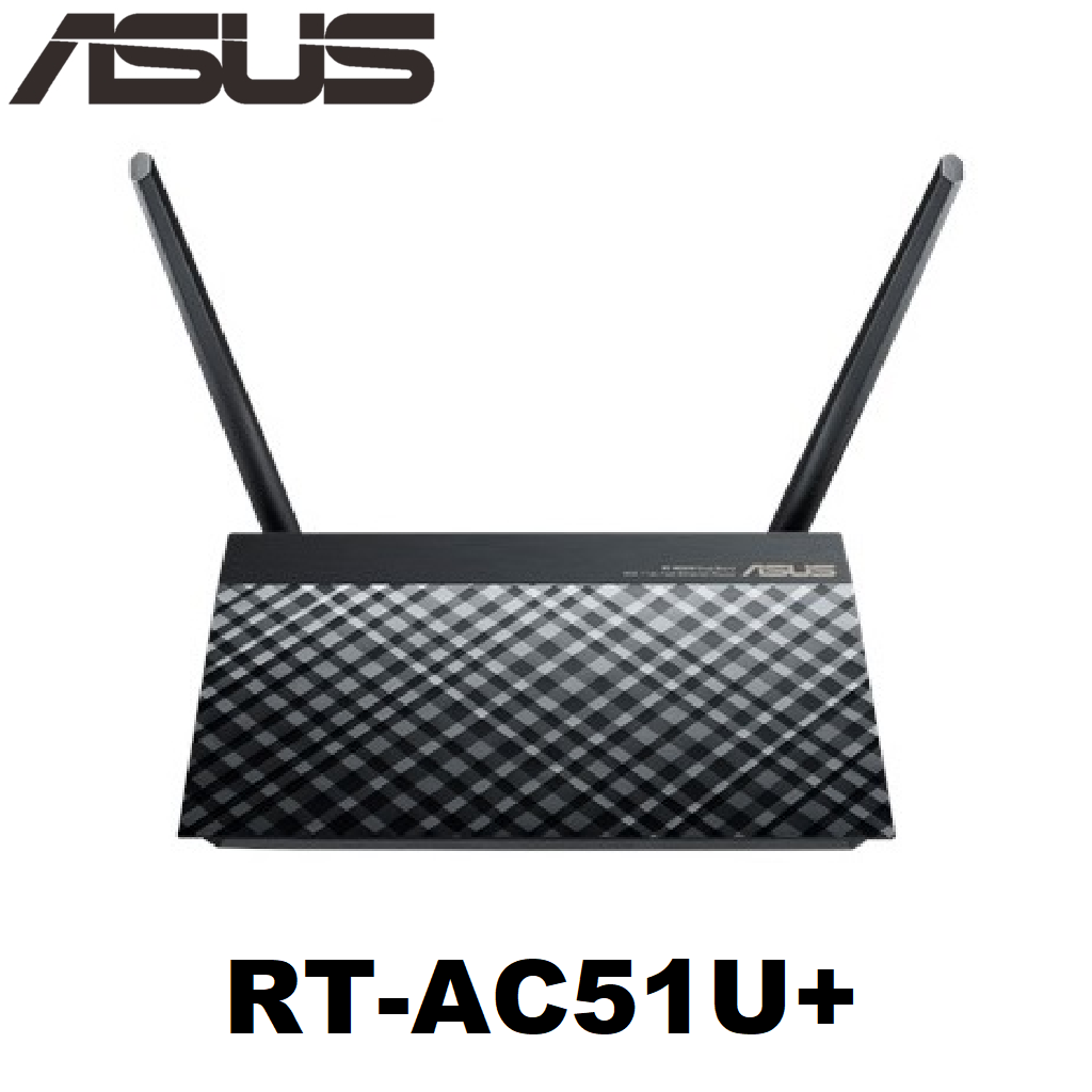ASUS RT-AC51U+AC750 Dual-Band Wi-Fi Router with AiCloud and Parental ...