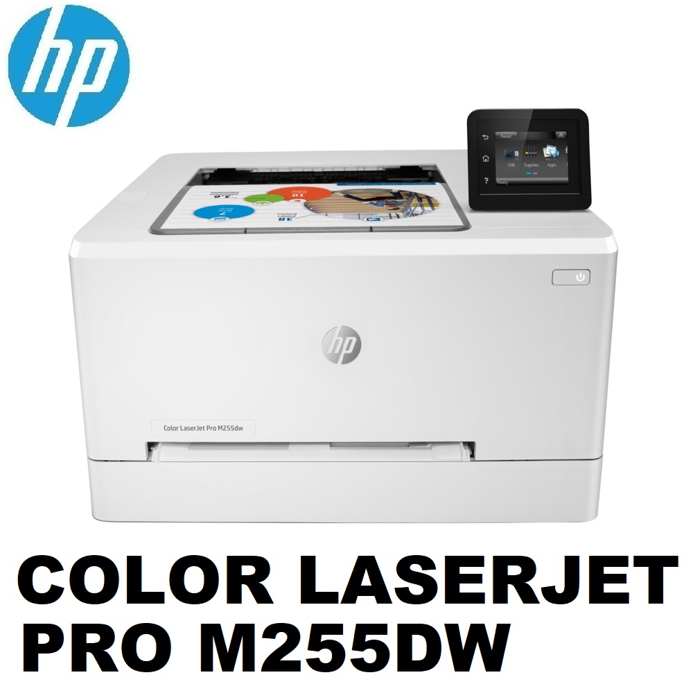HP M255DW COLOR LASERJET PRO PRINTER (PRINT,DUPLEX,WIRELESS,NETWORKING ...