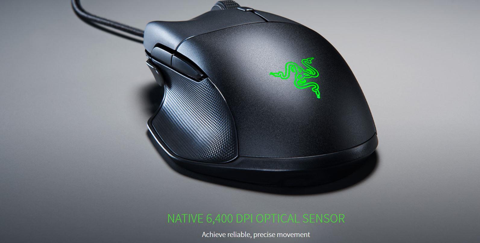 RAZER BASILISK ESSENTIAL ERGONOMIC GAMING MOUSE (RZ0102650100R3M1)