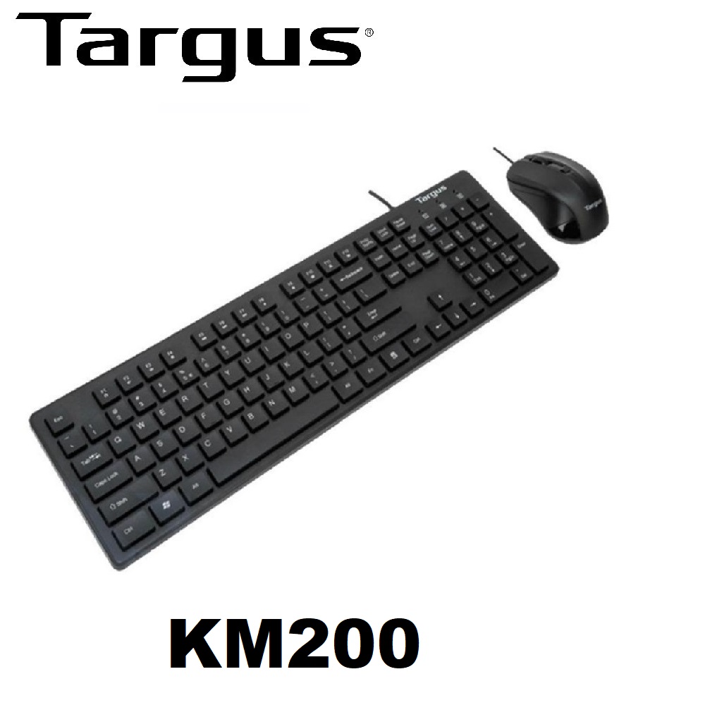 TARGUS KM200 USB KEYBOARD & MOUSE COMBO ( AKM200AP50 )