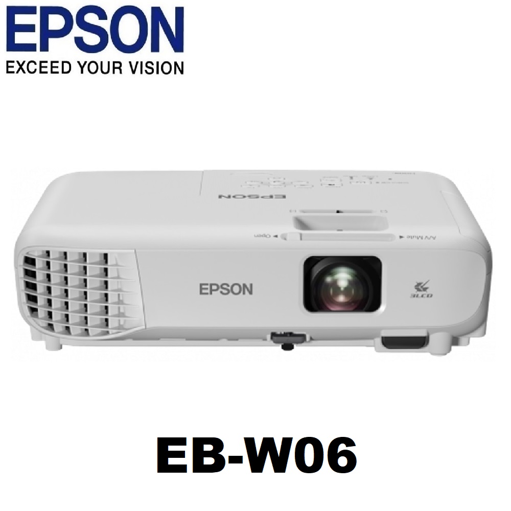 EPSON EBW06 WXGA 3LCD PROJECTOR 3700 LUMEN