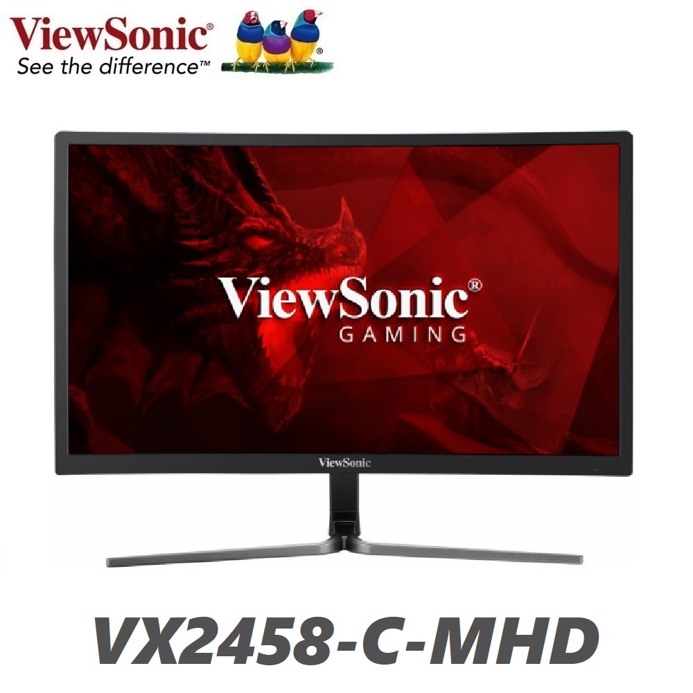 VIEWSONIC VX2458-C-MHD 24 FHD 144Hz CURVED GAMING MONITOR - VX2458-C ...