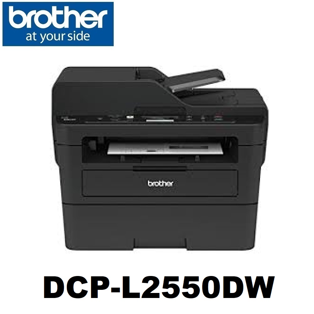 BROTHER DCPL2550DW LASER PRINTER (PRINT/SCAN/COPY/FAX/DUPLEX/WIRELESS)