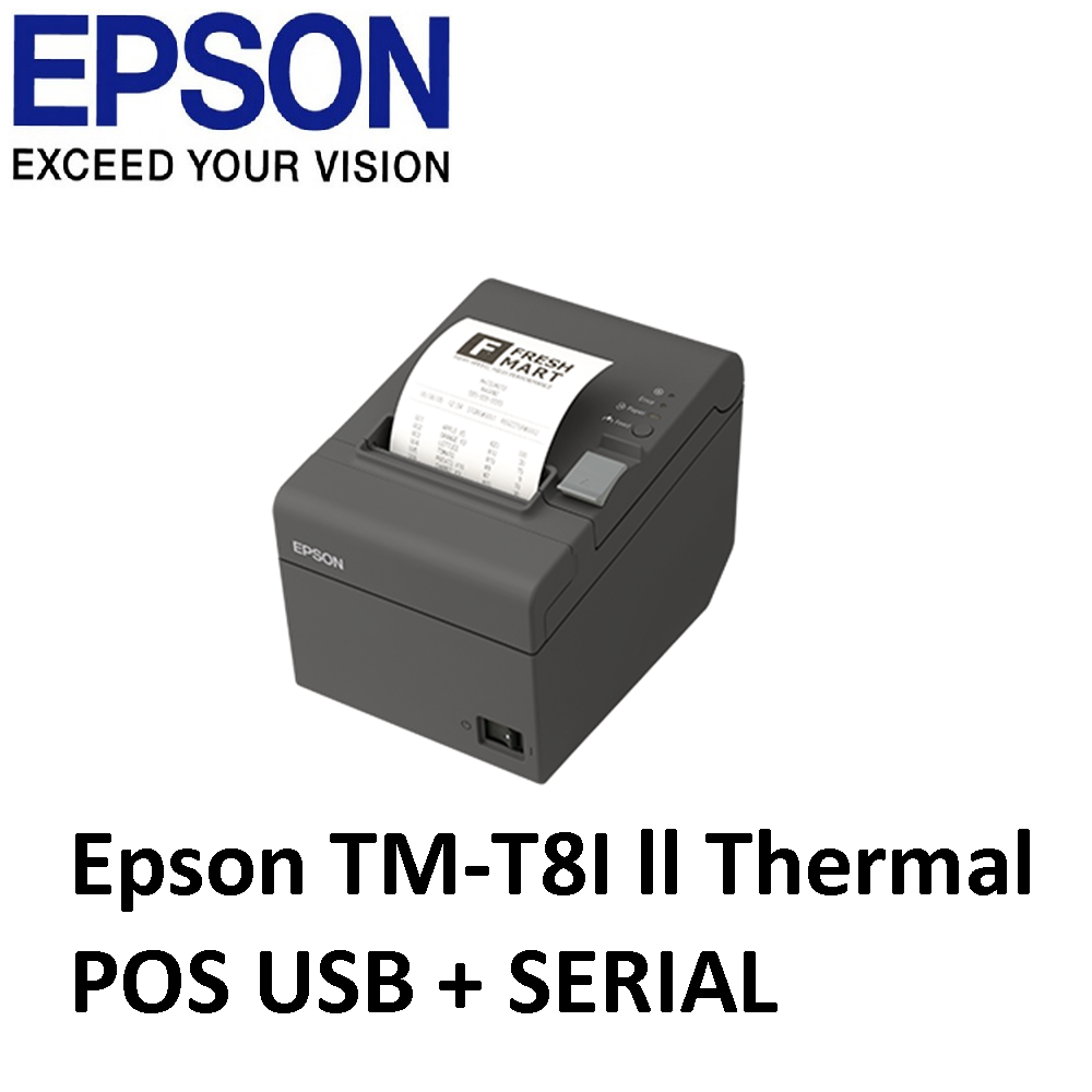 EPSON TMT81II / TMT81 II THERMAL POS RECEIPT PRINTER (USB+SERIAL)