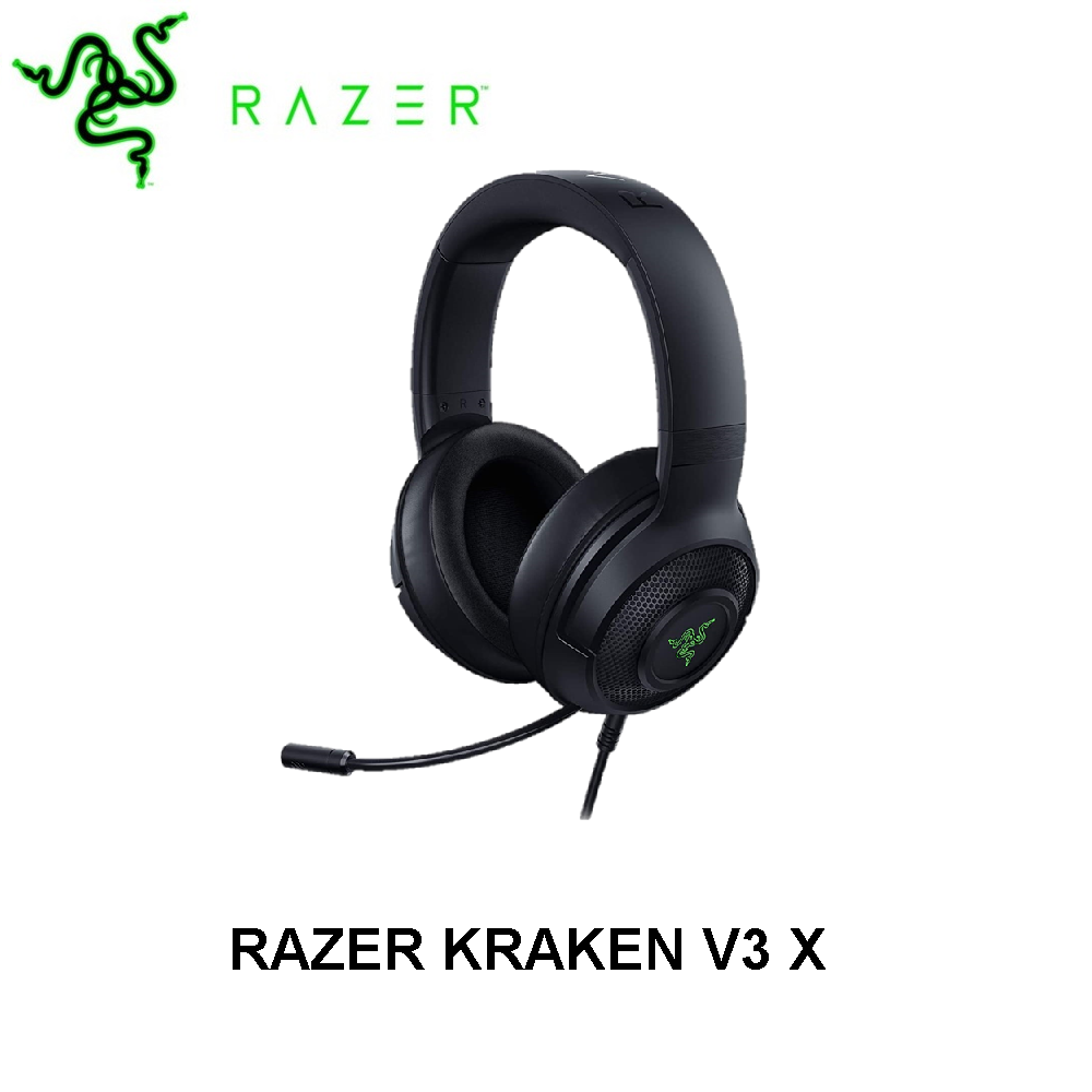 Razer Kraken V3 X Chroma Wired Over-Ear Gaming Headset with 7.1