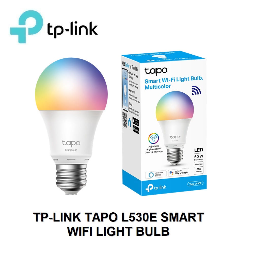 TP-Link - Tapo L530 LED bulb produces up to 806 lumens