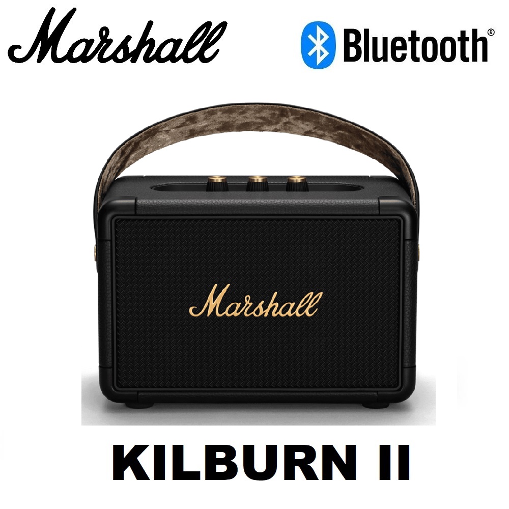 MARSHALL KILBURN II PORTABLE BLUETOOTH SPEAKER BLACK AND GRASS ...