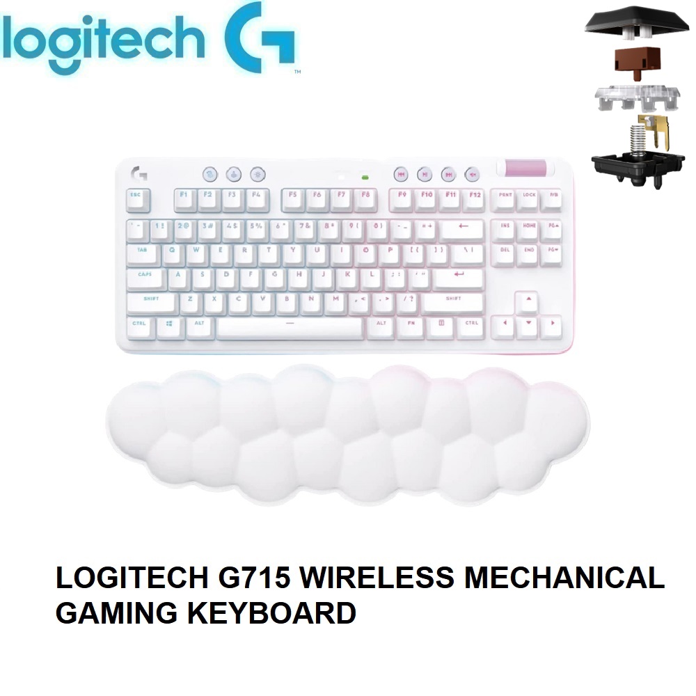 G715 TKL Mechanical Wireless Keyboard with RGB