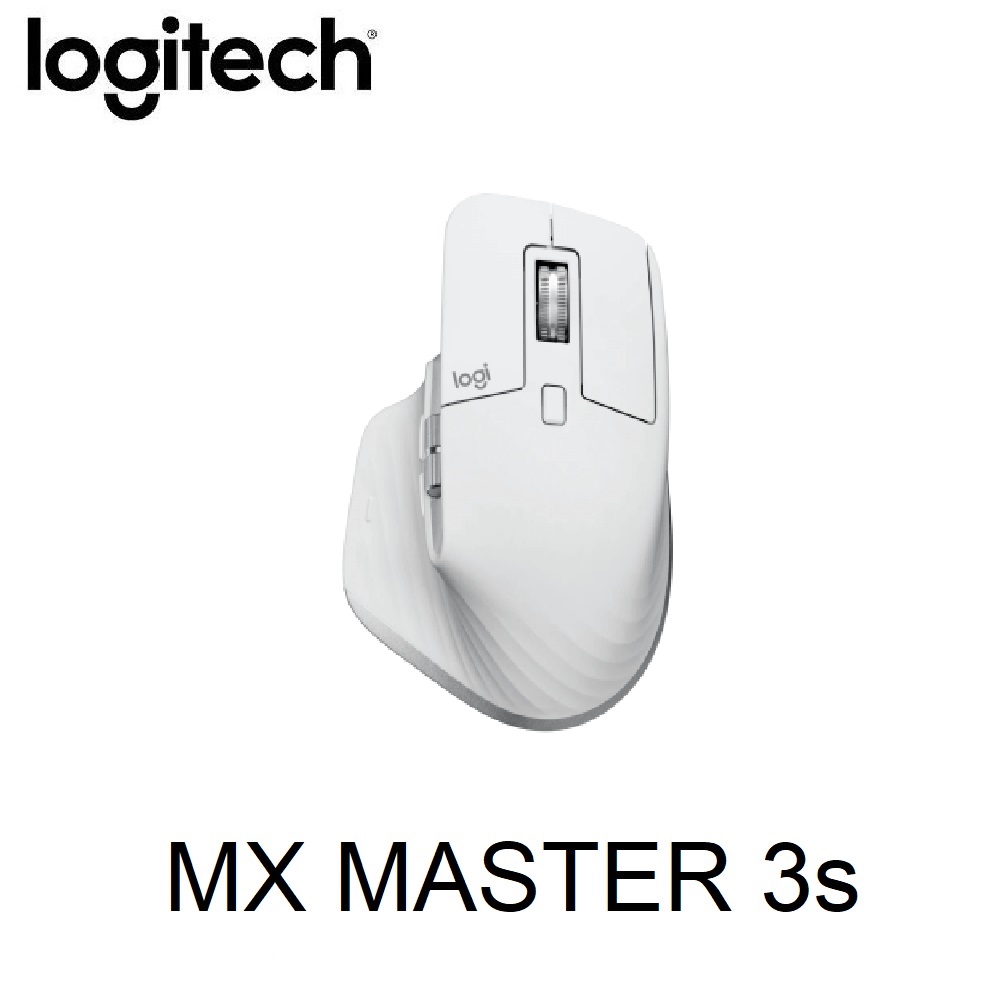 LOGITECH MX MASTER 3S WIRELESS BLUETOOTH MOUSE WITH HYPER FAST SCROLL