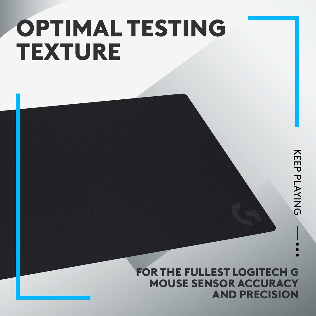 LOGITECH G840 XL CLOTH GAMING MOUSE PAD 900 X 400 Mm 3 Mm THIN MAT 