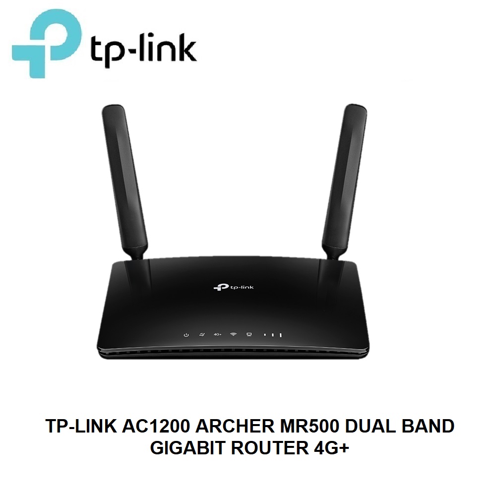 TP-LINK AC1200 ARCHER MR500 4G+ CAT6 DUAL BAND GIGABIT ROUTER (SUPPORT  UNIFI SIM CARD)REPLACE MR600 V2