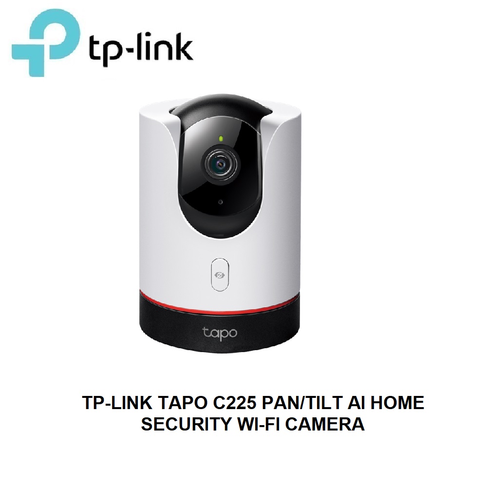 TP-Link Tapo C225 V2 4MP Pan & Tilt Wi-Fi Security Camera with Night Vision