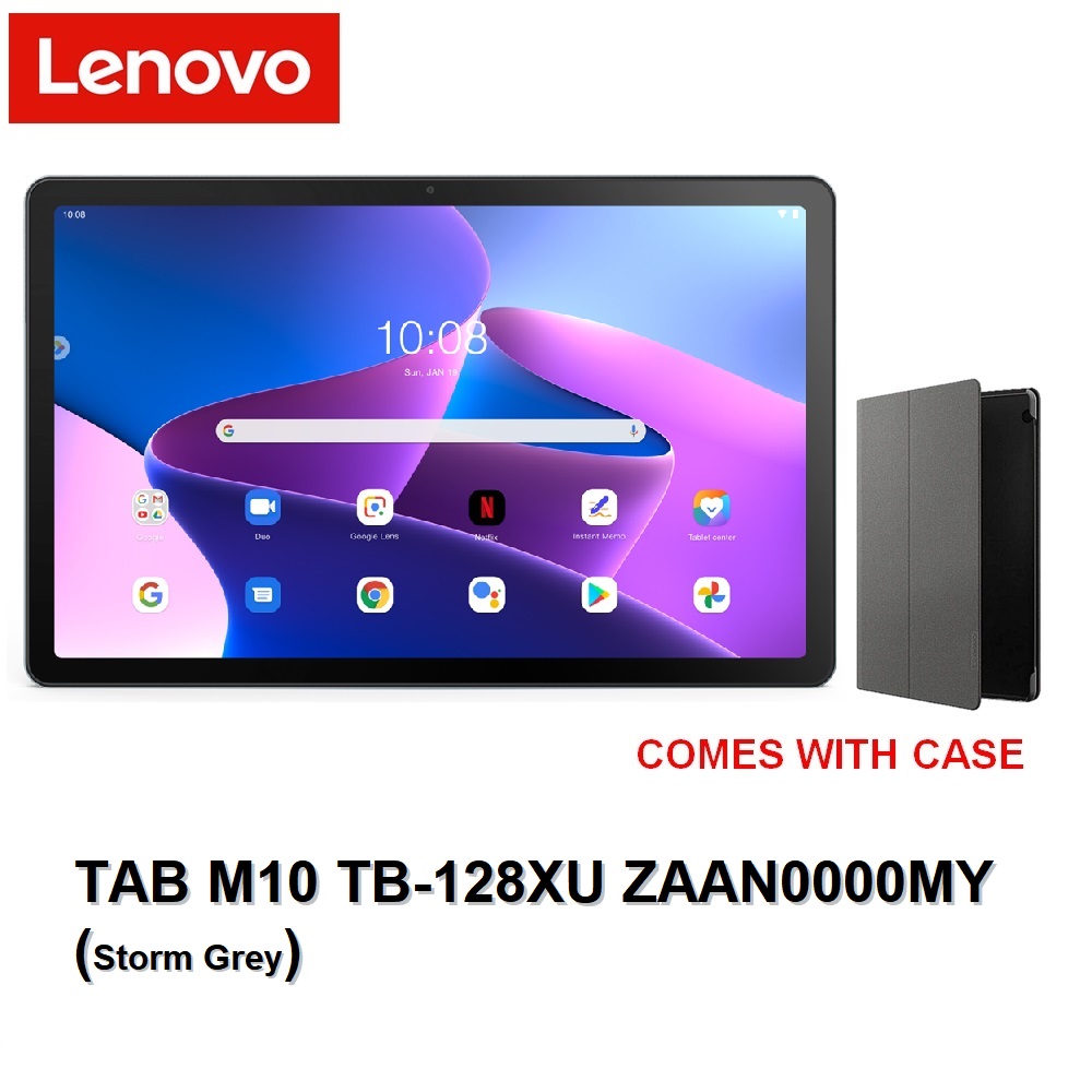 Tablet Lenovo Tab M10 Plus (3rd Gen) 2023 10.61 128GB/4GB Wi-Fi Storm Grey